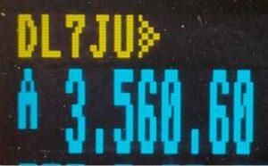 Bandplan 80m DL7JU
