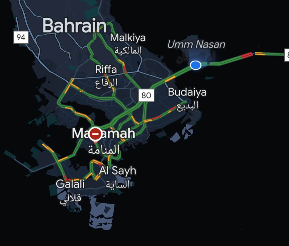 DL7JU Map Bahrain