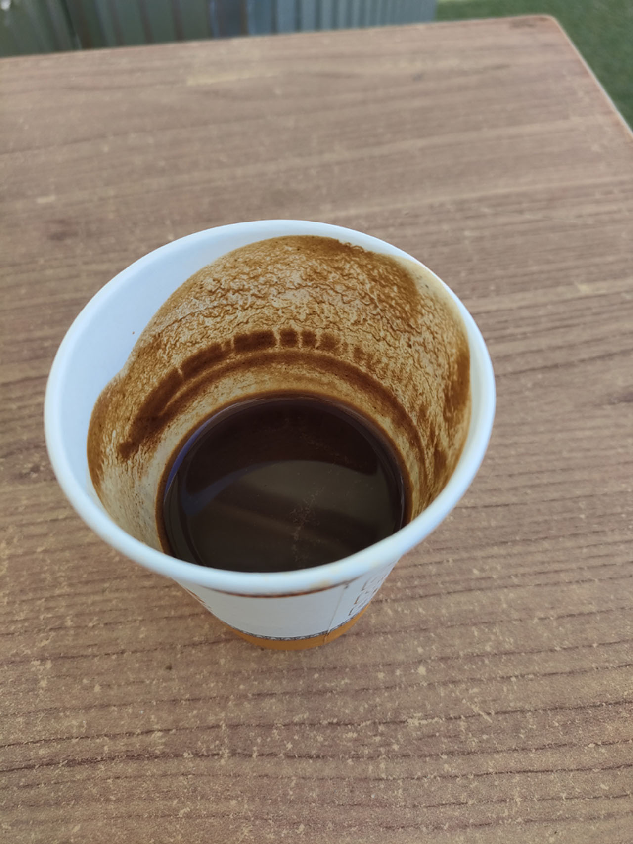 Ein starker Kaffee am Morgen