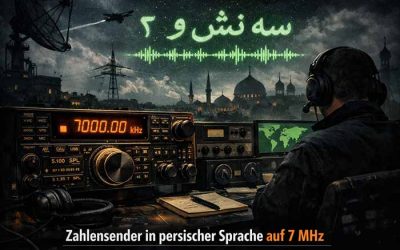 Ein persischsprachiger Zahlensender im 40‑m‑Band