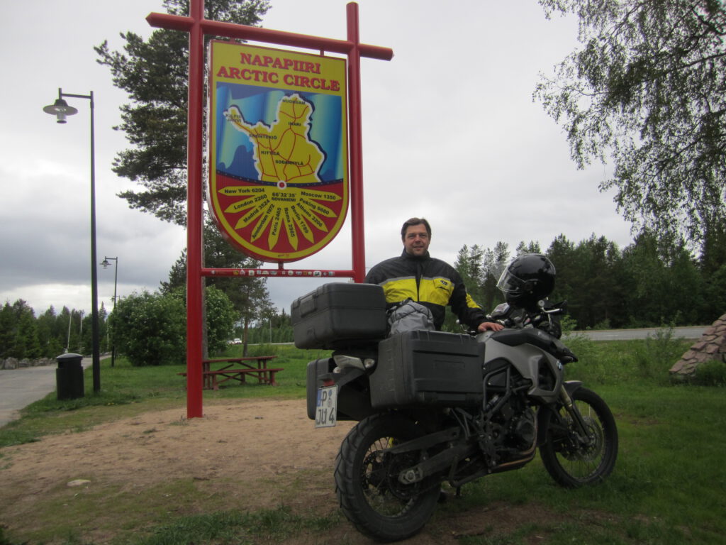 Mit dem Motorrad zum Nordkapp
